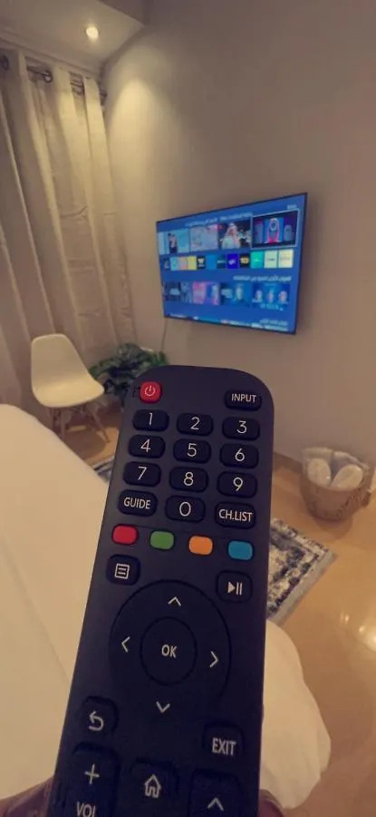 استديو قريب من البوليفارد و أهم المطاعم والفعاليات قفل ذكي الرياض