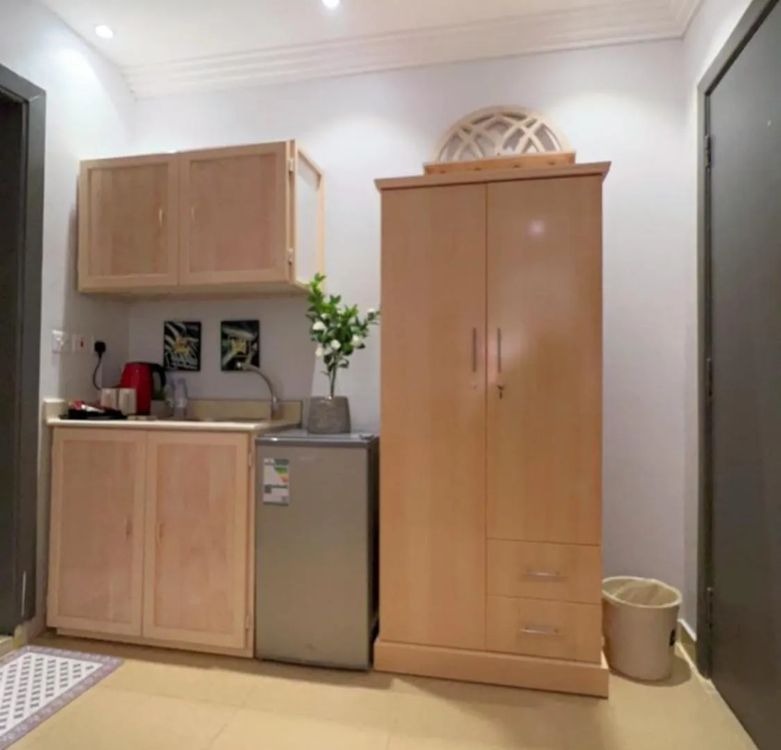 Apartment استديو قريب من البوليفارد و أهم المطاعم والفعاليات قفل ذكي